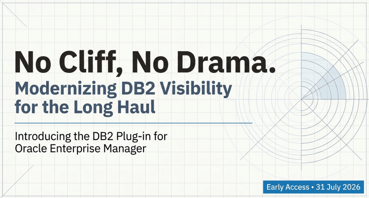 No Cliff, No Drama: Monitoring DB2 11.5 and 12.1, and the New Ground Ahead